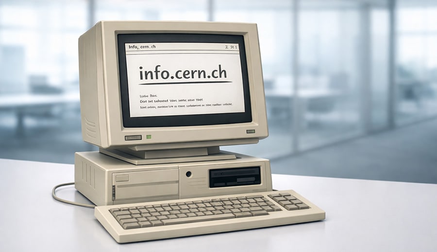 info cern ch eerste website